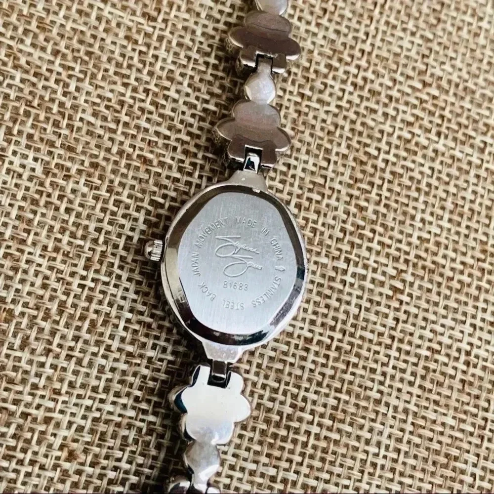Suzanne Somers Crystal Flower Watch